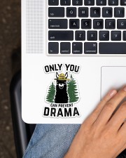 Drama Llama sticker Sticker - Single (Vertical) aos-sticker-single-vertical-lifestyle-front-11