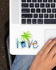 For Turtle Lovers Sticker - Single (Horizontal) aos-sticker-single-horizontal-lifestyle-front-11