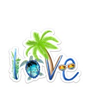 For Turtle Lovers Sticker - Single (Horizontal) front