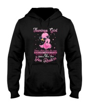 Flamingo Girl Hooded Sweatshirt thumbnail