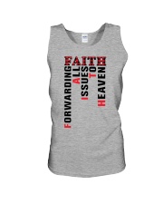 Faith - Forwarding All Issues To Heaven Unisex Tank tile