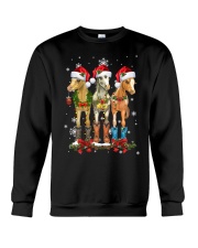 Horse Christmas Crewneck Sweatshirt tile