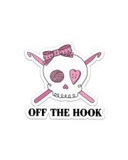 Crochet Off The Hook Sticker - Single (Horizontal) front