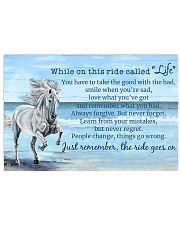 Horse When On This Ride Called Life 17x11 Poster front