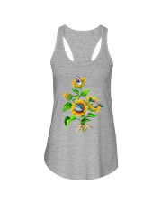 Sharks And Sunflower Ladies Flowy Tank thumbnail