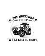 Farmer Tractor Sticker - Single (Horizontal) front
