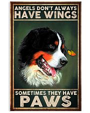 Bernese Mountain Angel 11x17 Poster front