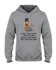 I Laugh And Laugh Hooded Sweatshirt thumbnail