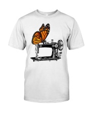A Monarch And A Quilting Machine Classic T-Shirt front