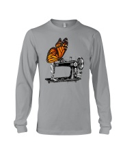 A Monarch And A Quilting Machine Long Sleeve Tee thumbnail