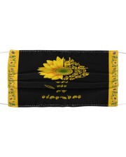 ASL You Are My Sunshine Cloth face mask front