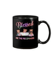 Blessed Are The Piecemakers Mug thumbnail