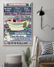 Bathroom Rules 11x17 Poster lifestyle-poster-1
