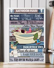 Bathroom Rules 11x17 Poster lifestyle-poster-4