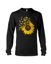 Horses Sunflower Long Sleeve Tee thumbnail