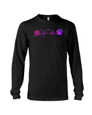 Heartbeat Crochet And Dog Long Sleeve Tee thumbnail