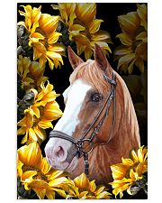 Horse And Sunflowers 11x17 Poster front