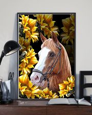 Horse And Sunflowers 11x17 Poster lifestyle-poster-2