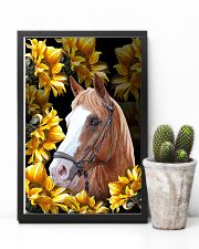 Horse And Sunflowers 11x17 Poster lifestyle-poster-8