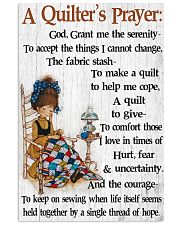 A Quilter's Prayer 11x17 Poster front