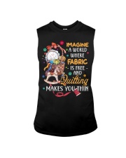 Quilting Makes You Thin Sleeveless Tee tile