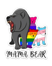 LGBT Mama Bear Sticker - Single (Vertical) front