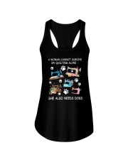 She Also Need A Dog Ladies Flowy Tank thumbnail