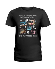 She Also Need A Dog Ladies T-Shirt thumbnail