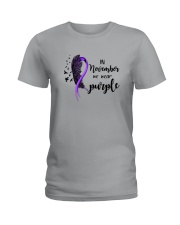 In November We Wear Purple Ladies T-Shirt thumbnail