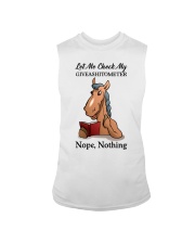 Horse Let Me Check Sleeveless Tee tile