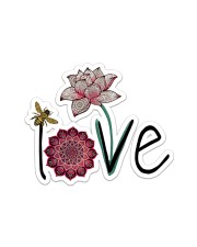 Love Namaste Sticker - Single (Horizontal) front