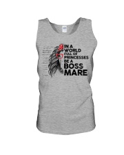 Be A Boss Mare Unisex Tank tile