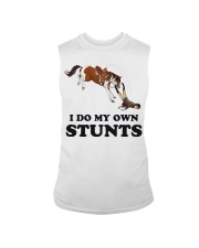 Horse I Do My Own Stunt Sleeveless Tee tile