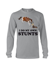 Horse I Do My Own Stunt Long Sleeve Tee tile
