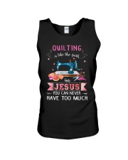 Quilting Is Like The Faith Unisex Tank thumbnail