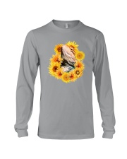 Bearded Dragon And Sunflowers Long Sleeve Tee thumbnail