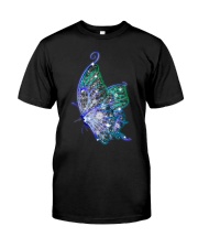 Bling Butterfly Classic T-Shirt front