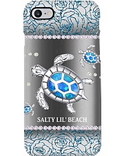 Turtle Salty Lil' Beach Phone Case i-phone-8-case