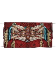 Native Red Cloth face mask front