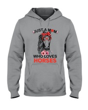Just A Mom Who Loves Horses Hooded Sweatshirt thumbnail