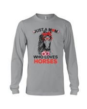 Just A Mom Who Loves Horses Long Sleeve Tee thumbnail