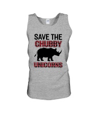 Save The Chubby Unicorn Unisex Tank thumbnail