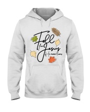 Fall For Jesus Hooded Sweatshirt front