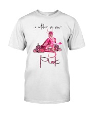 Breast Cancer In October We Wear Pink Classic T-Shirt front