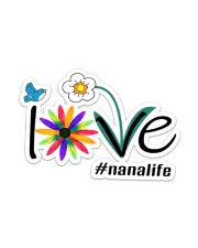 Love Nana Life Sticker - Single (Horizontal) front