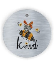 Bee Kind Circle ornament - single (wood) thumbnail