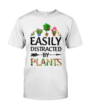 Easily Distracted By Plants Classic T-Shirt front