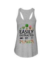 Easily Distracted By Plants Ladies Flowy Tank thumbnail