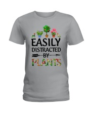 Easily Distracted By Plants Ladies T-Shirt thumbnail