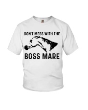 Don't Mess With The Boss Mare Youth T-Shirt tile